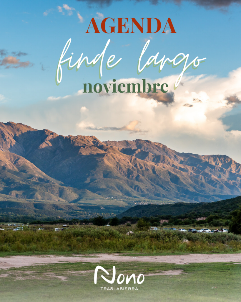 NOVIEMBRE; ACTIVIDADES DEL FINDE LARGO